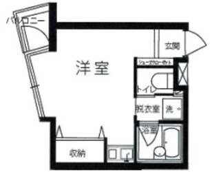 コンサート鷹番の物件間取画像